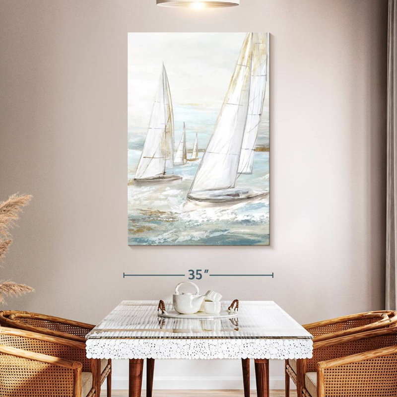 Mehar Windswept Sails II, 51" H x 34" W