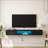 Floating TV Stand Wall Mounted with 16 Color LEDs,63" Modern TV Stand, Floating TV Cabinet Entertainment Center for 55 60 65 Inch TV,-1597371959