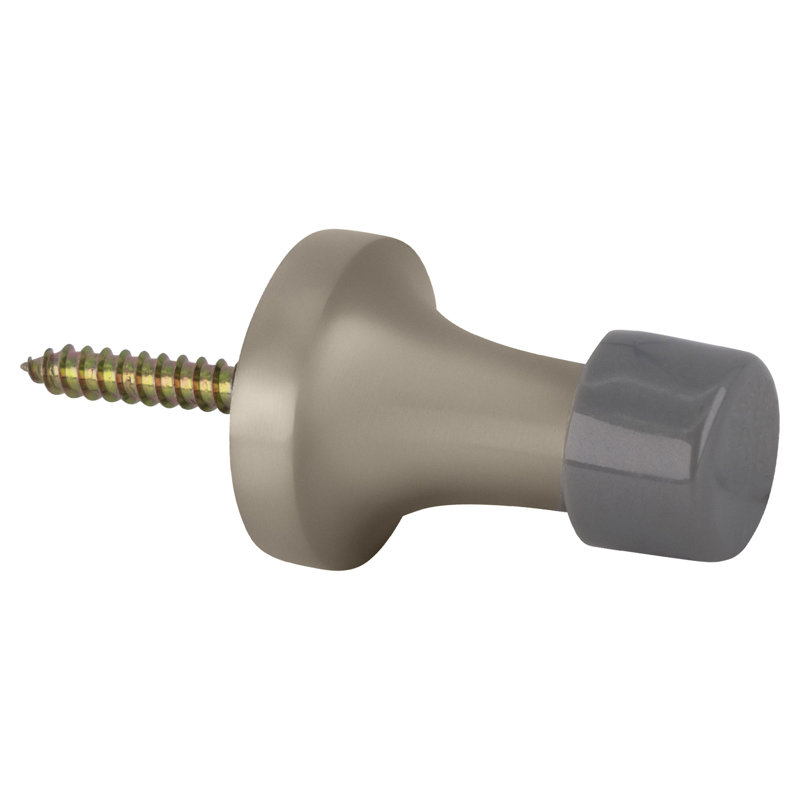 Door Stop, Brushed Nickel