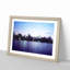 Night skyline of New York in Abstract - Picture Frame Graphic Art Print-55724881-55724886