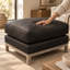 Repose-pieds en cuir Monterrey