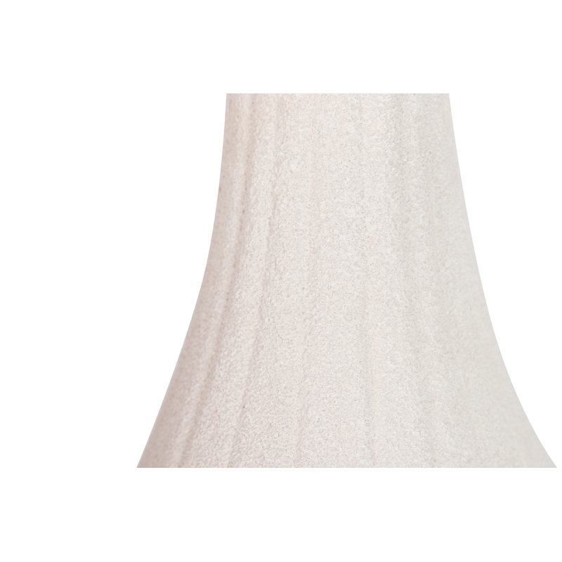 Ceramic / Porcelain Table Vase, 85cm H x 24cm W x 24cm D, Beige