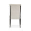 Table de salle à manger extensible à tréteaux avec 4 chaises d'appoint rembourrées et banc de présentation-1415819828