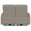 Causeuse inclinable beige / brun clair-945634056