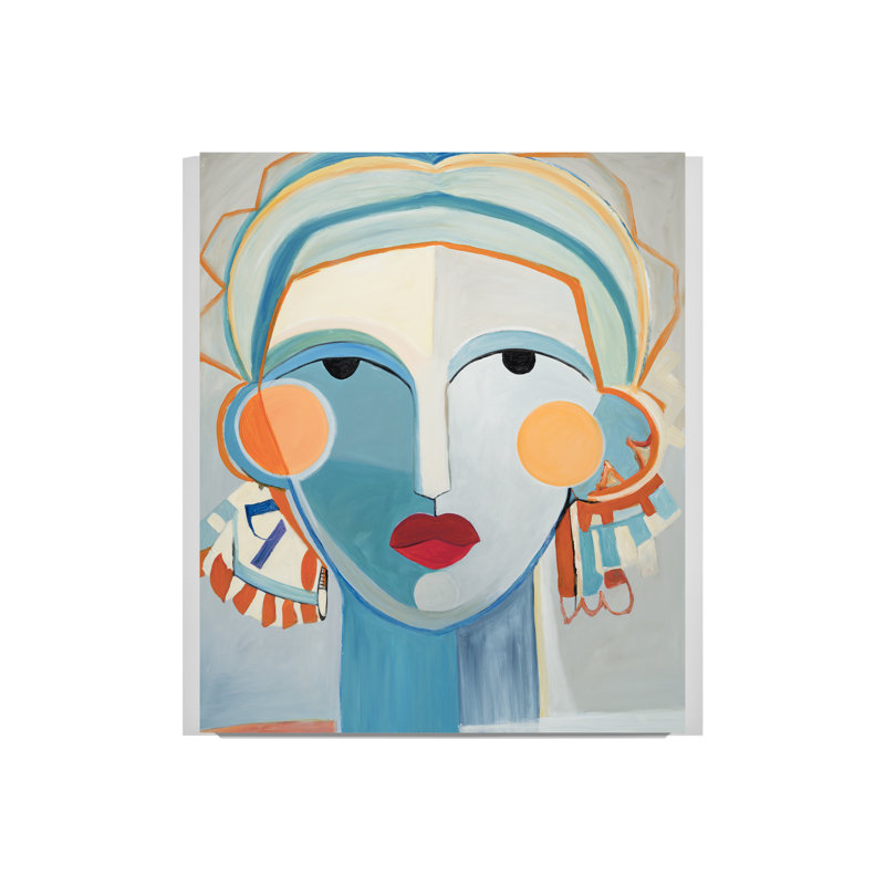 Cool Portrait Print by H. Scott