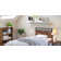 17.32"White Ceramic Table Lamp With White Folding Lampshade