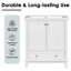 Ensemble de meuble-lavabo 30 po avec lavabo, armoire multifonctionnelle avec portes et tiroir, structure solide et panneau en MDF, tablette réglable pour la salle de bain-329756646