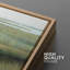 «Rustic Countryside Tranquil Marshland», pastel vert doux, roseaux, paysage, très grande impression sur toile, art mural-108480939-108480942-111666153
