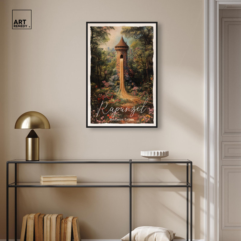 Art sur toile , H 31 po x l 21 po, Cadre flottant noir