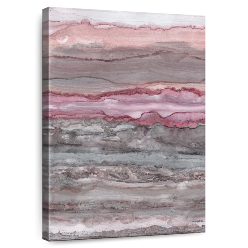 Avery Rose Quartz Quarry, 48" H x 32" W