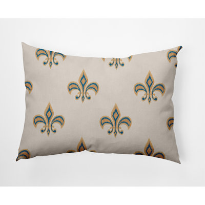 Coussin décoratif intérieur / extérieur Fleur De Lis