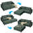 Latitude Run® Oversized Two-piece Sectional Sofa, 85.83 Inch L-shaped Corduroy Modular Sofa With Chaise For Living Room-6692550