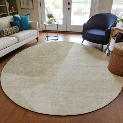 Killingly Washable Abstract Indoor / Outdoor Rug