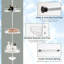 Nyman Tension Pole Shower Caddy