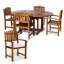  Ensemble de chaises de salle à manger 5 pièces-2062150279