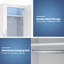 2 Door Manufactured Wood Wardrobe-1251735299