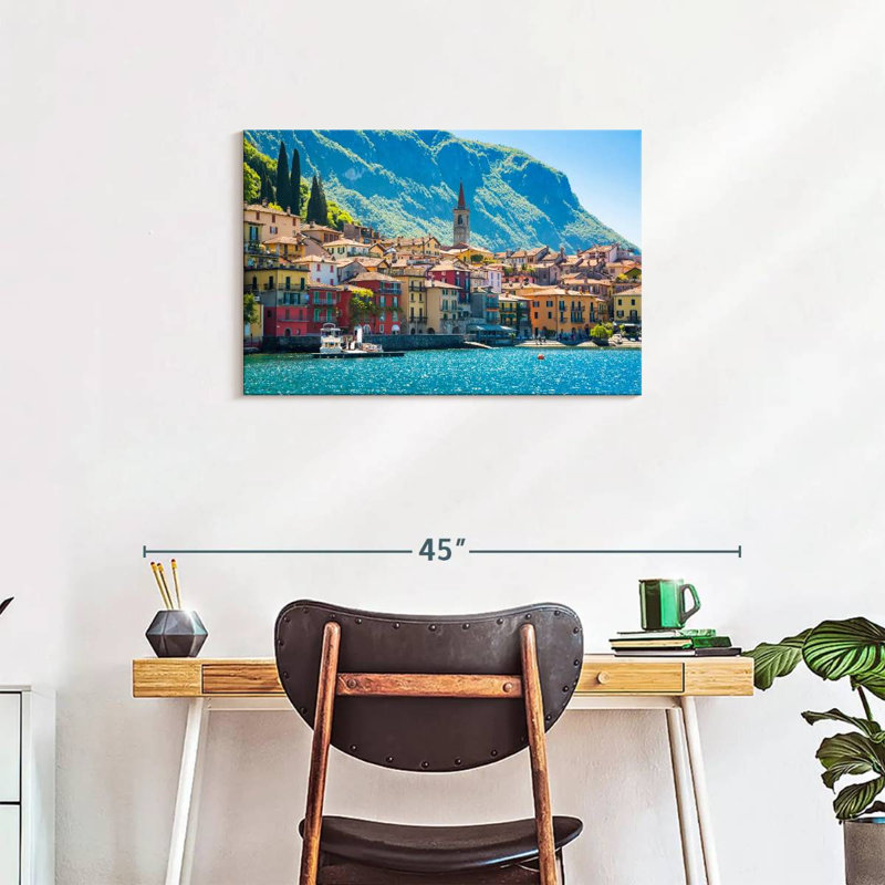 Kavia Varenna Lake, 20" H x 30" W