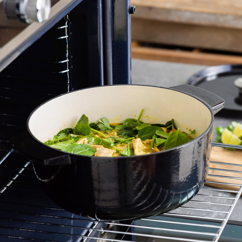 Kitchenaid Cast Iron Dutch Oven, 3.3 L, Black