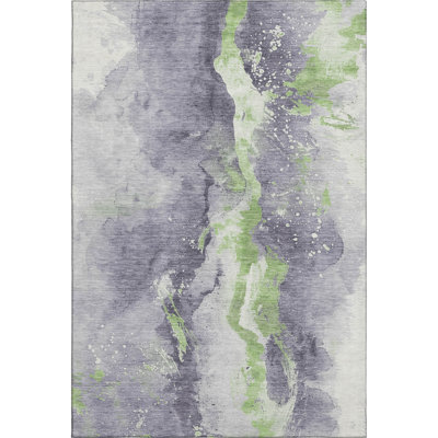 Premium Machine Washable Varroville AMF1712 Abstract Rug