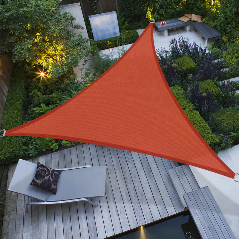 Toile d'ombrage triangulaire, Terra, 16 pi 5 po x 16 pi 5 po x 16 pi 5 po
