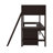 Twin Size Wooden Loft Bed With Desk And Shelves-1453062136