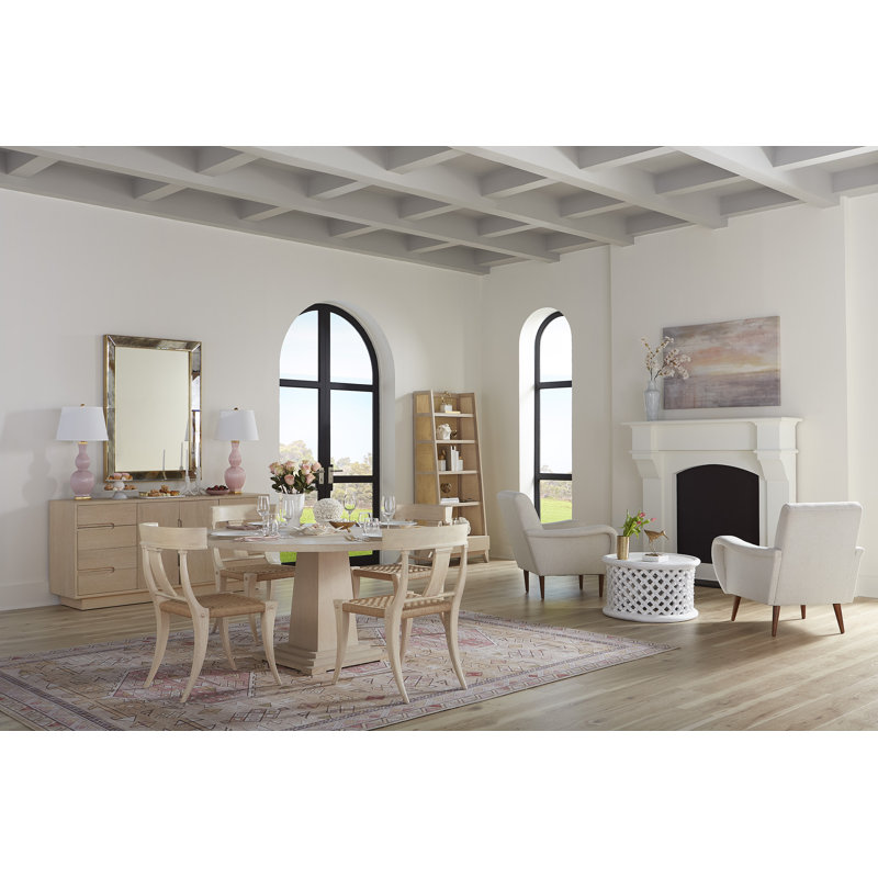 Breanna Round Solid Oak Dining Table