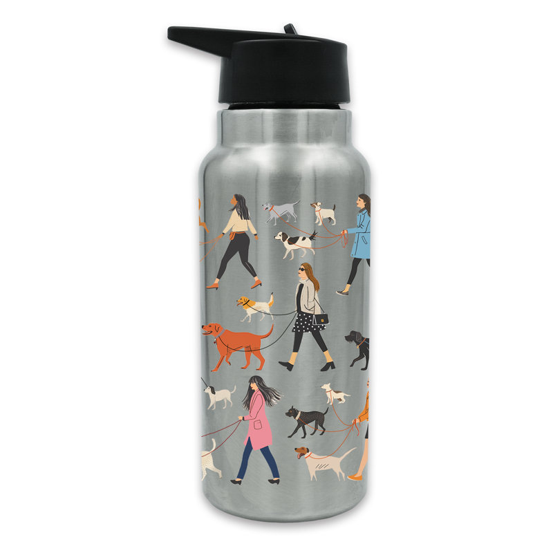 Dog Walking Pattern 32 oz. Tumbler