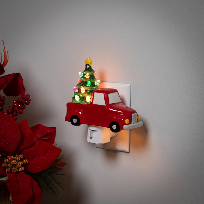 Camion avec veilleuse arbre de Noël