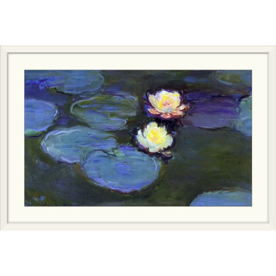 «Water Lily, Détail» par Claude Monet, reproduction d'art