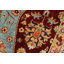 Tapis beige / rouge / bleu en laine noué à la main 8 pi 2 po x 11 pi 9 po Grigori
