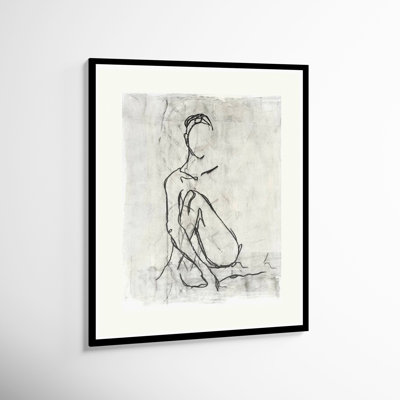 Embellished Nude Contour II Print