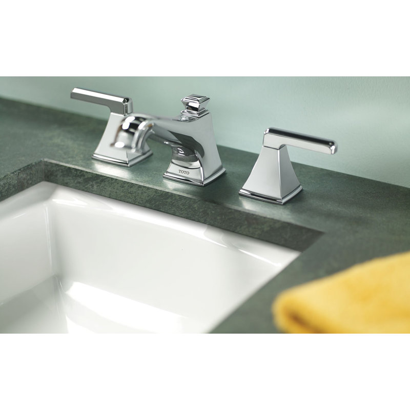 Connelly® Widespread Bathroom Faucet with Drain Assembly, Polished Chrome