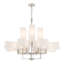Lustre 12 lumières à abat-jour Aickel-22375427