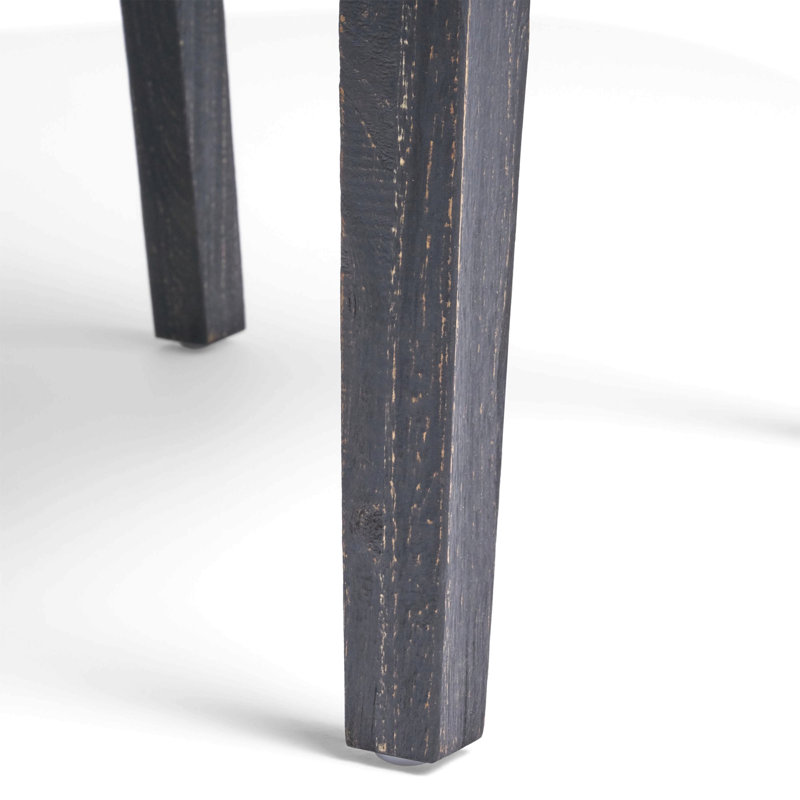 Ensemble repas d'extérieur en bois d'acacia 6 places avec banc, gris foncé / gris clair