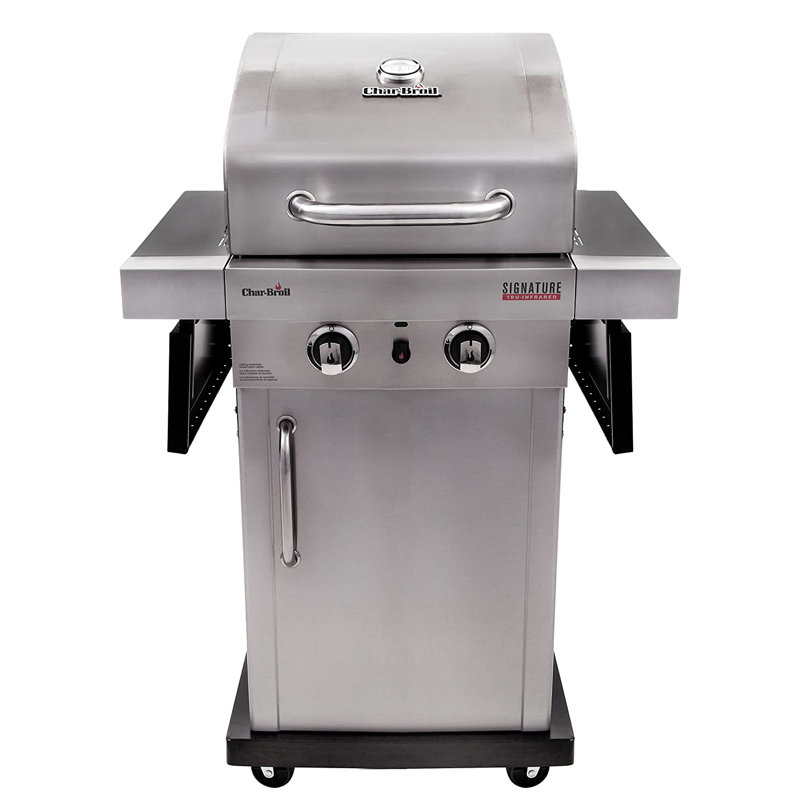 Charbroil Signature Series 2-Burner Infrared Propane Gas Grill Cabinet