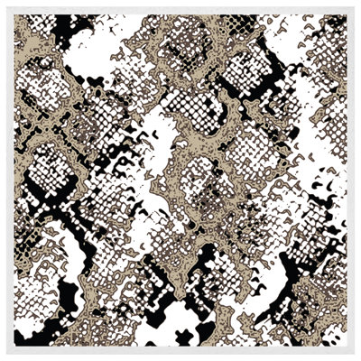 Mantra Grunge Pattern - Single Picture Frame Print