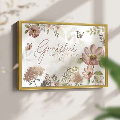 Summers Grateful - Impression encadrée - Restickable