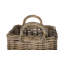 Panier carré en osier Ayriauna