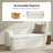 Heidi 61"W Modern Chenille No Assembly Filp-Top Storage Bench with Backrest Seat-1848252088