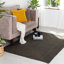 Tapis gris anthracite en jute / sisal tressé à la main Gage-55712517