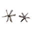 Melisandre Sculpture Set Of 2 Antique Nickel