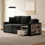Canapé modulaire rembourré avec accoudoirs de rangement et console centrale pour salon Modern-130187678-130187683
