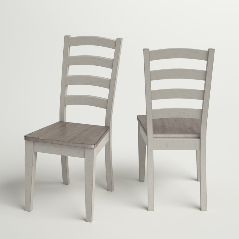Chaise d'appoint en bois massif Bassett