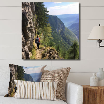 " Mountain Hiking In Summer "