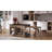 Extendable Kitchen Island with Storage, Multi-Functional Kitchen Cart with Built-In Power Outlets, Retro Kitchen Island on Wheels with Drawers and Open Shelves for Kitchen (Espresso+Natural)-124834761