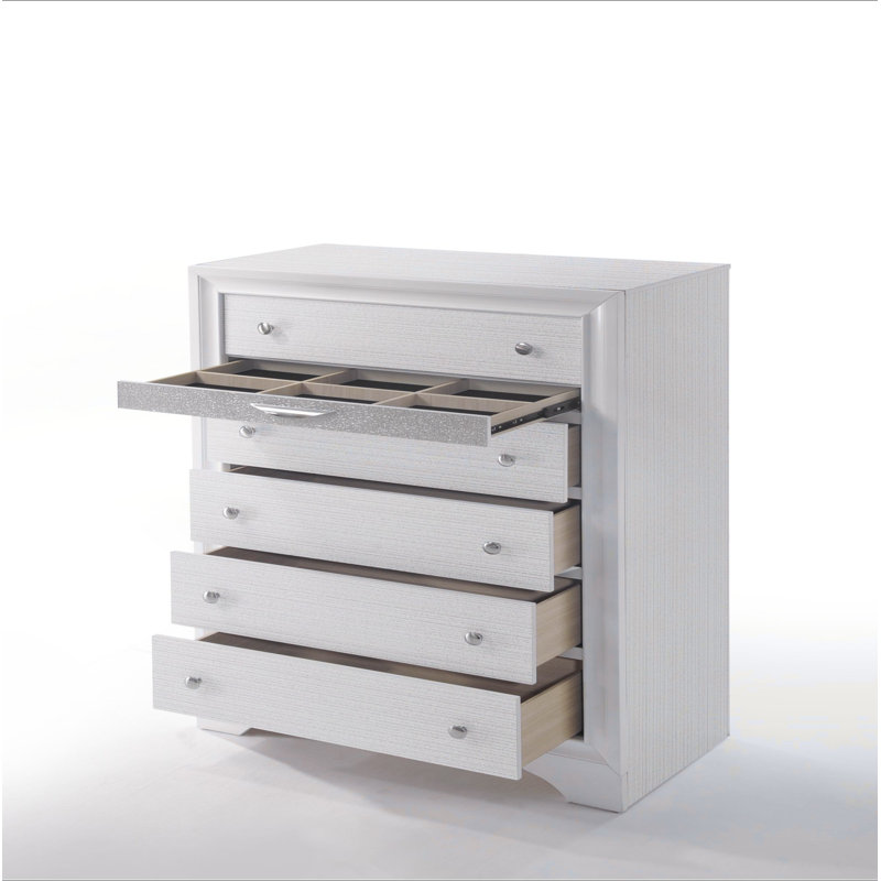 Commode de finition Naima, Blanc