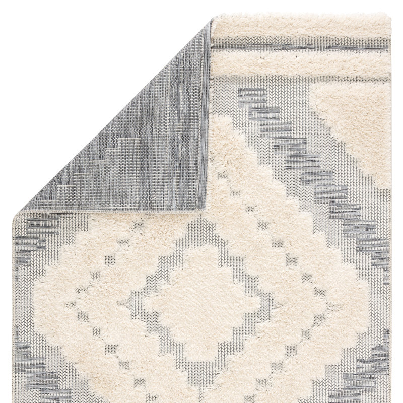 AllModern Jerron Gray Indoor/Outdoor Rug & Reviews | Wayfair