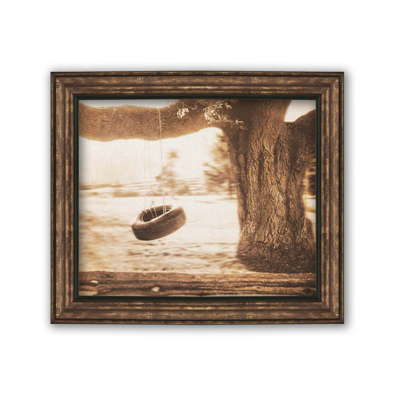 Tire from a Tree de Hal Halli. Toile giclée sur toile, H 36 po x l 44 po