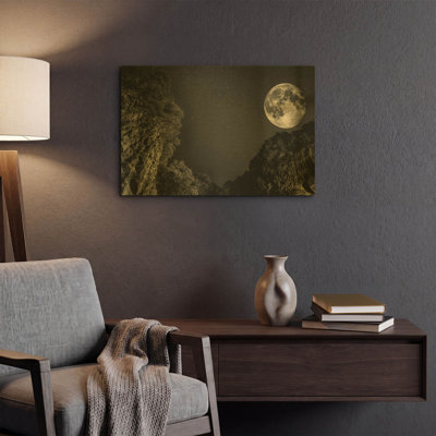 39' Par Giuseppe Torre, tableau mural en métal, 24" x 16"