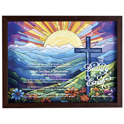 Art mural encadré pour la beauté du